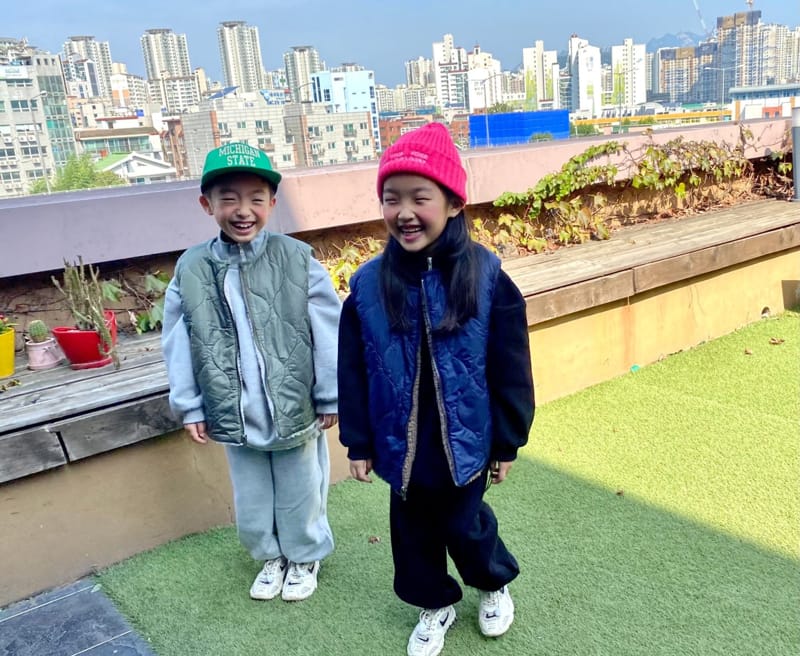 THE GREY - Korean Children Fashion - #Kfashion4kids - Reversible Vest - 10