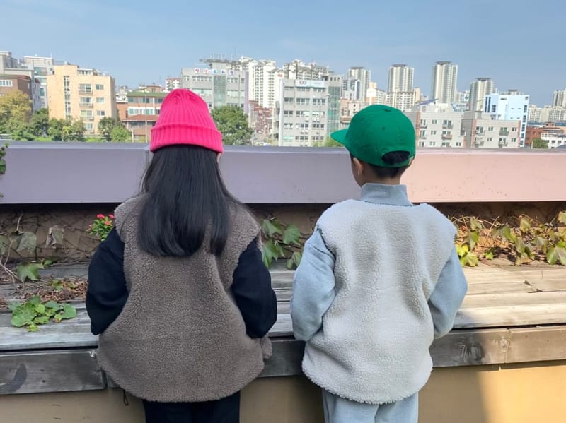 THE GREY - Korean Children Fashion - #Kfashion4kids - Reversible Vest - 4