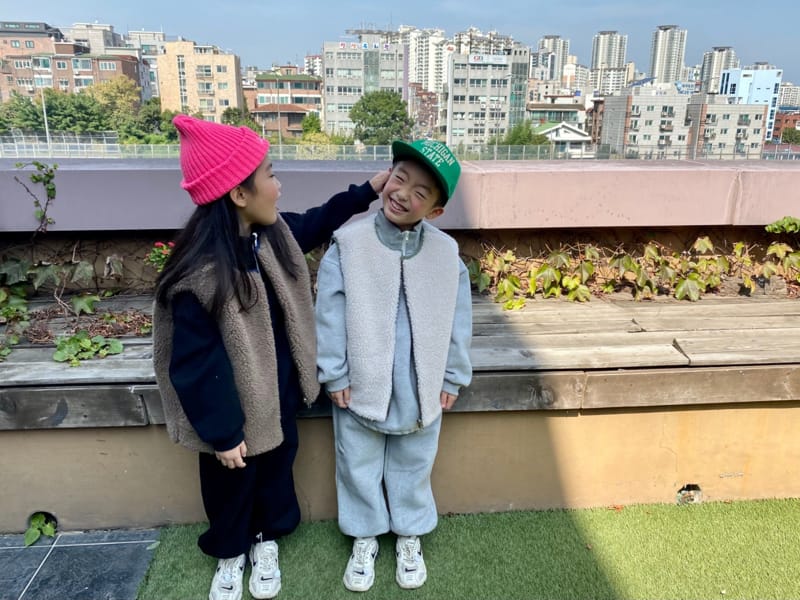 THE GREY - Korean Children Fashion - #Kfashion4kids - Reversible Vest - 5