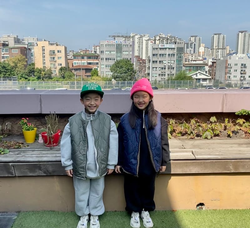 THE GREY - Korean Children Fashion - #Kfashion4kids - Reversible Vest - 7