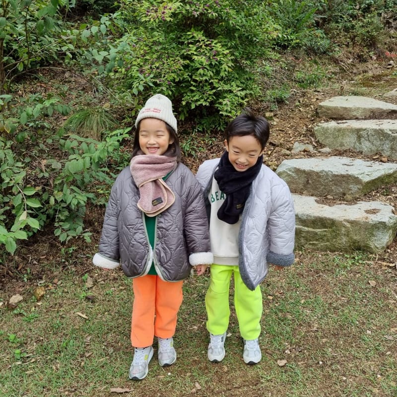 THE GREY - Korean Children Fashion - #Kfashion4kids - Ppogri Reversible Jacket - 10