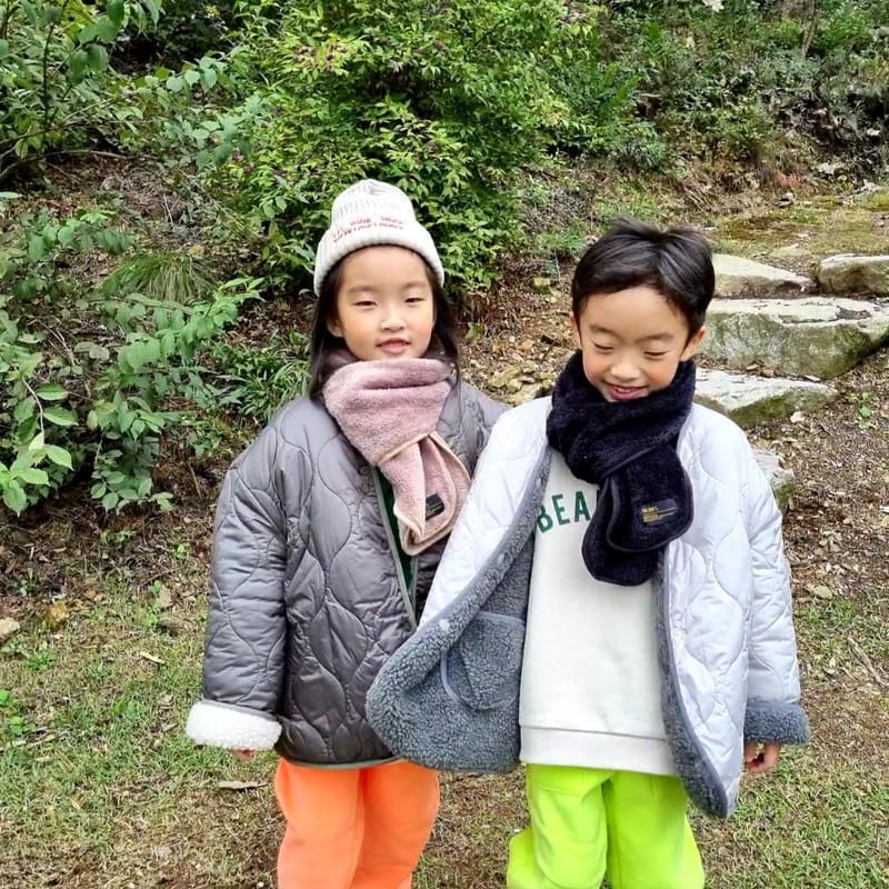 THE GREY - Korean Children Fashion - #Kfashion4kids - Ppogri Reversible Jacket - 5