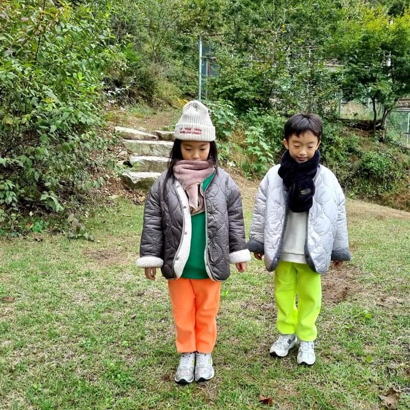 THE GREY - Korean Children Fashion - #Kfashion4kids - Ppogri Reversible Jacket - 6
