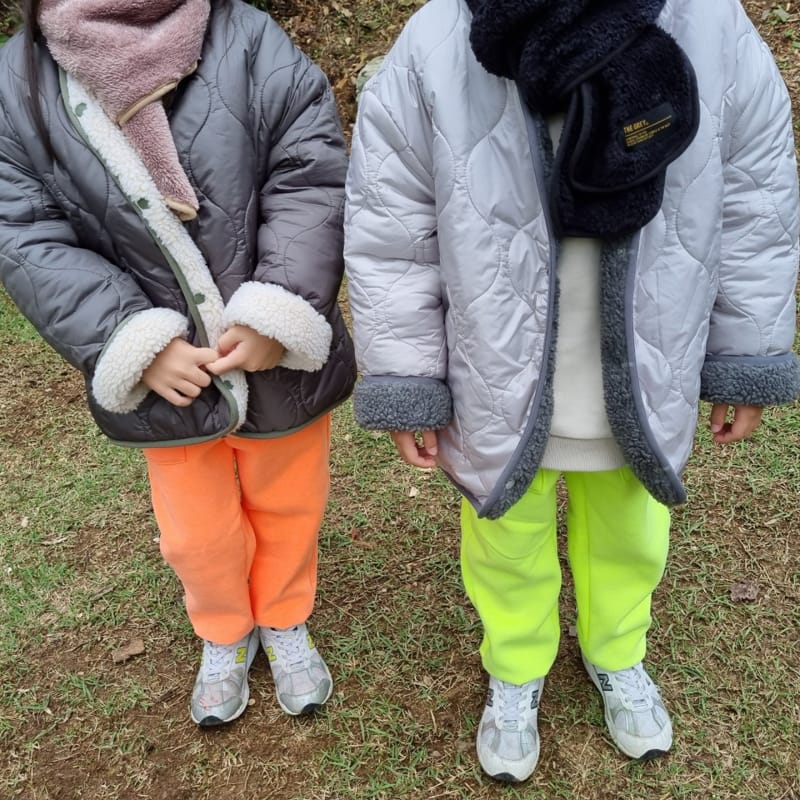 THE GREY - Korean Children Fashion - #Kfashion4kids - Ppogri Reversible Jacket - 7