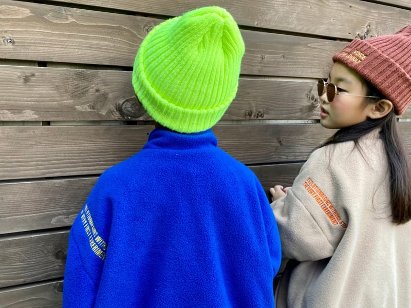 THE GREY - Korean Children Fashion - #Kfashion4kids - Fleece Reversible Windbreaker Jumper - 4