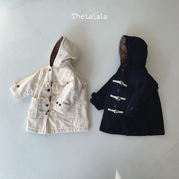 THE LALALA - Korean Children Fashion - #Kfashion4kids - Rib Double Coat