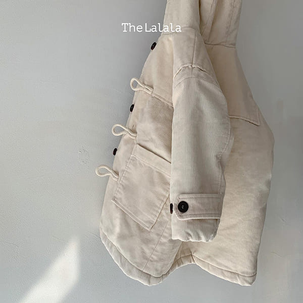 THE LALALA - Korean Children Fashion - #Kfashion4kids - Rib Double Coat - 10