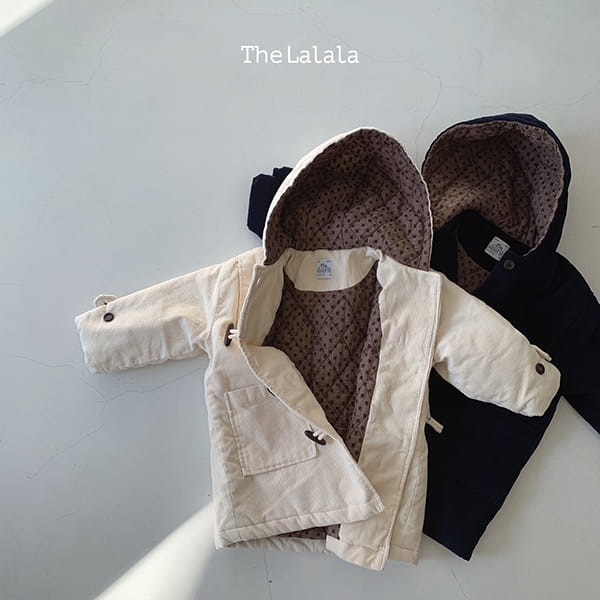 THE LALALA - Korean Children Fashion - #Kfashion4kids - Rib Double Coat - 6