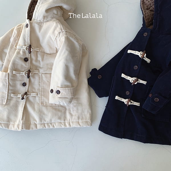 THE LALALA - Korean Children Fashion - #Kfashion4kids - Rib Double Coat - 8