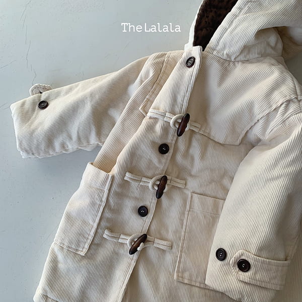 THE LALALA - Korean Children Fashion - #Kfashion4kids - Rib Double Coat - 9