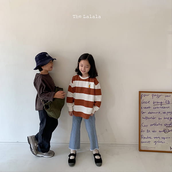 THE LALALA - Korean Children Fashion - #Kfashion4kids - Line Rib Shirt - 6