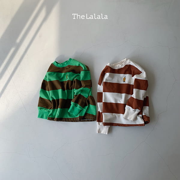 THE LALALA - Korean Children Fashion - #Kfashion4kids - Boy Stripes Sweatshirt