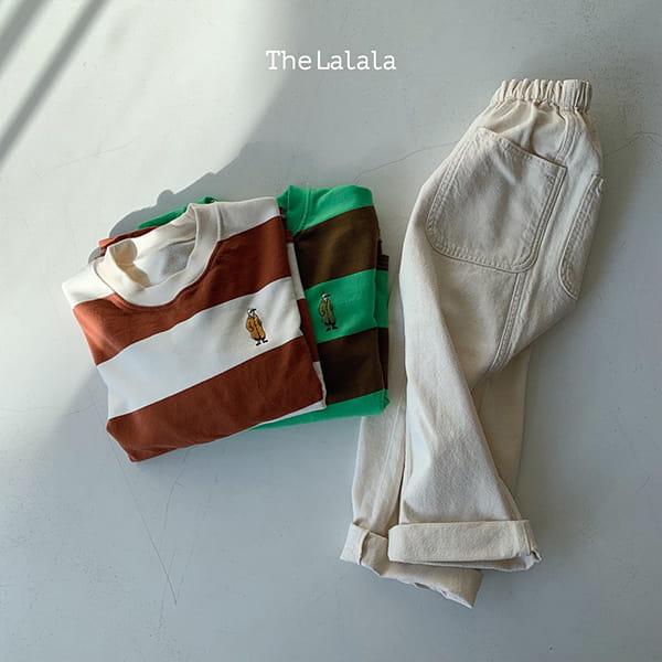 THE LALALA - Korean Children Fashion - #Kfashion4kids - Boy Stripes Sweatshirt - 5
