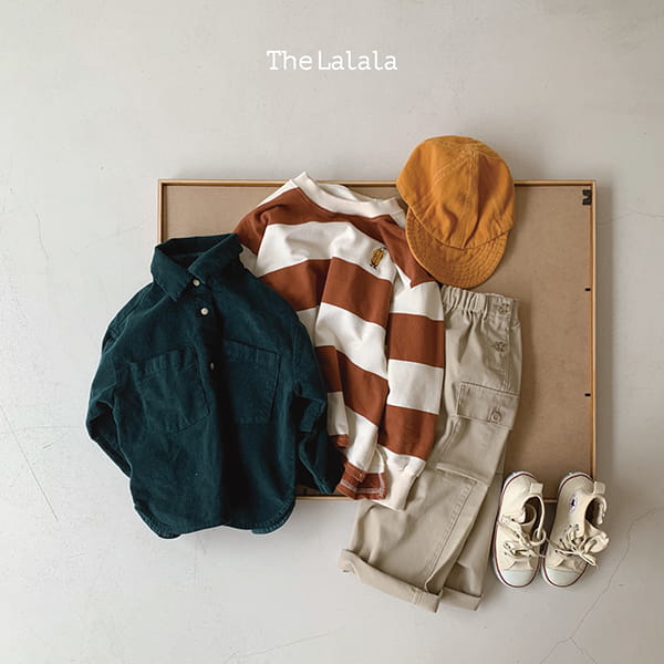 THE LALALA - Korean Children Fashion - #Kfashion4kids - Boy Stripes Sweatshirt - 6