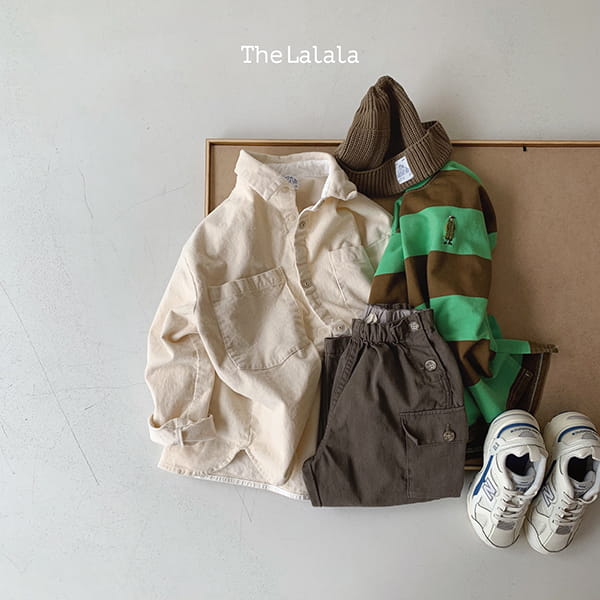 THE LALALA - Korean Children Fashion - #Kfashion4kids - Boy Stripes Sweatshirt - 8