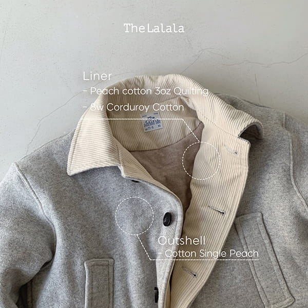 THE LALALA - Korean Children Fashion - #Kfashion4kids - Barber Padding Coat - 4