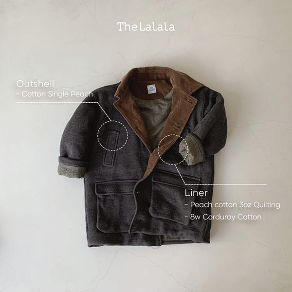 THE LALALA - Korean Children Fashion - #Kfashion4kids - Barber Padding Coat - 6