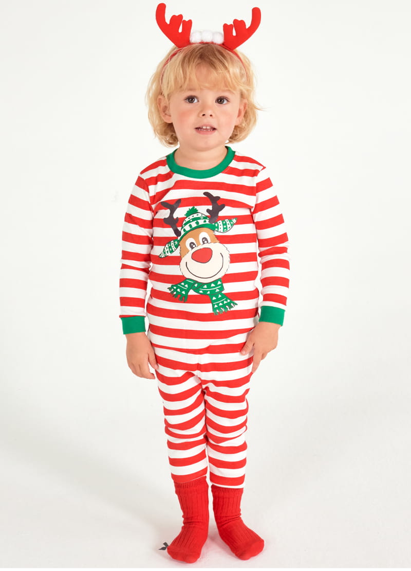 TTASOM - Korean Children Fashion - #Kfashion4kids - Snow Rudolf Easywear - 2