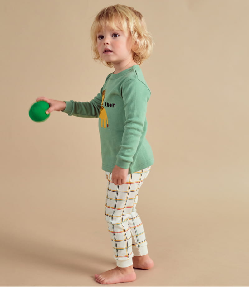TTASOM - Korean Children Fashion - #Kfashion4kids - Yellow Lion Easywear - 6