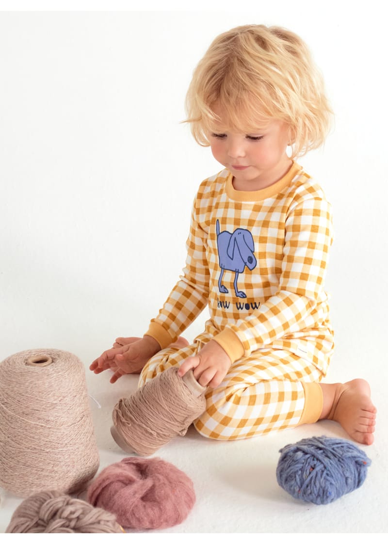 TTASOM - Korean Children Fashion - #Kfashion4kids - Check Puppy Easywear - 7
