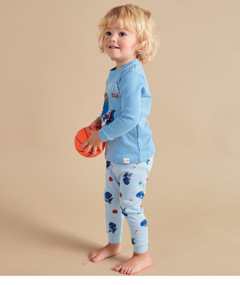 TTASOM - Korean Children Fashion - #Kfashion4kids - Basketball Dino Easywear - 6