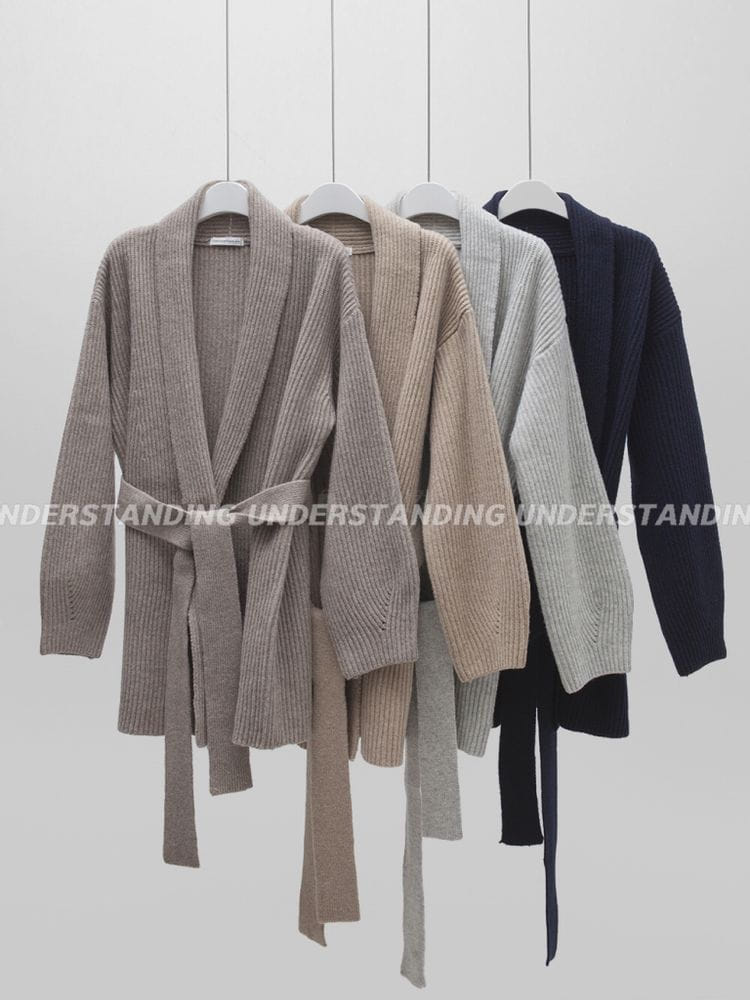 UNDERSTANDING - Korean Children Fashion - #Kfashion4kids - Nijou Shawl Collar Cardigan - 3