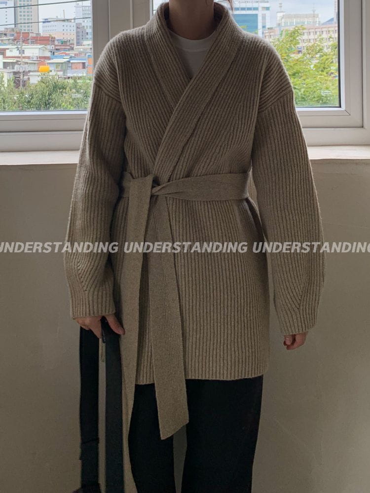 UNDERSTANDING - Korean Children Fashion - #Kfashion4kids - Nijou Shawl Collar Cardigan - 5