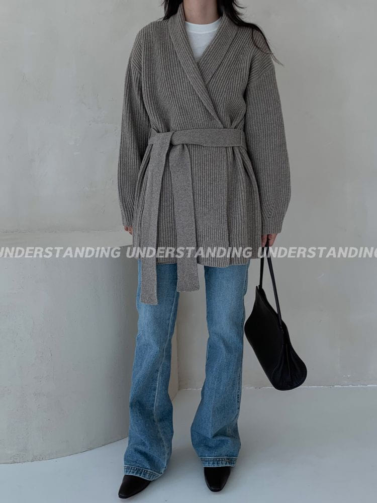 UNDERSTANDING - Korean Children Fashion - #Kfashion4kids - Nijou Shawl Collar Cardigan - 7