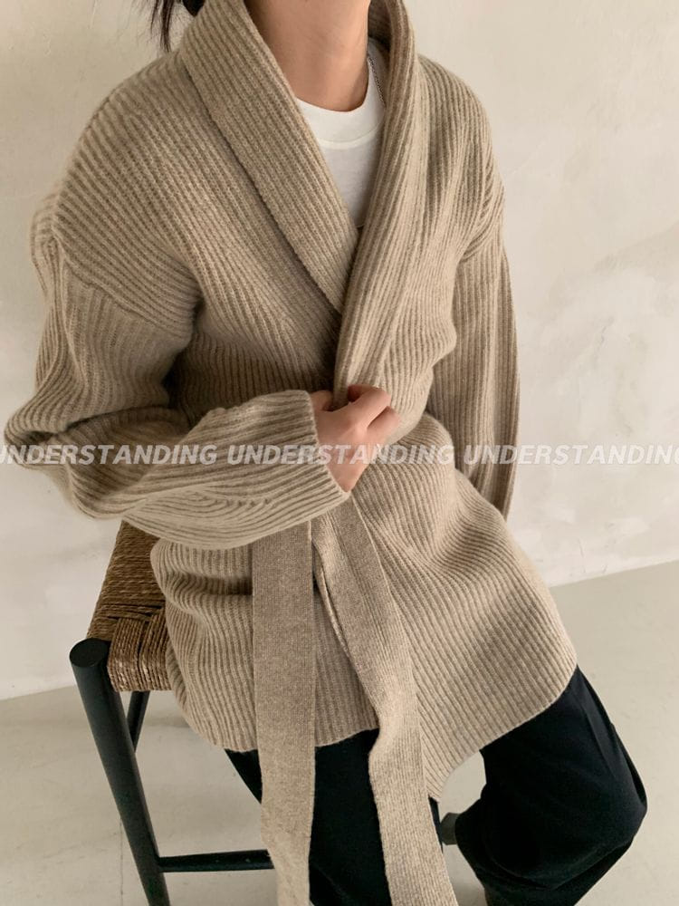 UNDERSTANDING - Korean Children Fashion - #Kfashion4kids - Nijou Shawl Collar Cardigan - 9