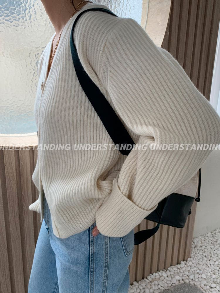 UNDERSTANDING - Korean Children Fashion - #Kfashion4kids - Nijou Roll-up Cardigan