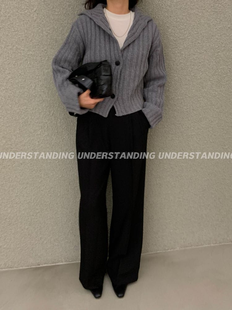 UNDERSTANDING - Korean Children Fashion - #Kfashion4kids - Rib Crop Cardigan - 3