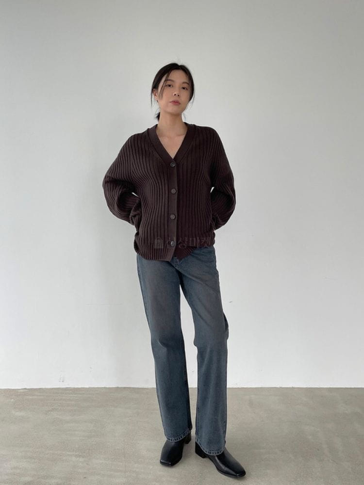 UNDERSTANDING - Korean Children Fashion - #Kfashion4kids - Whole Garment Cadigan