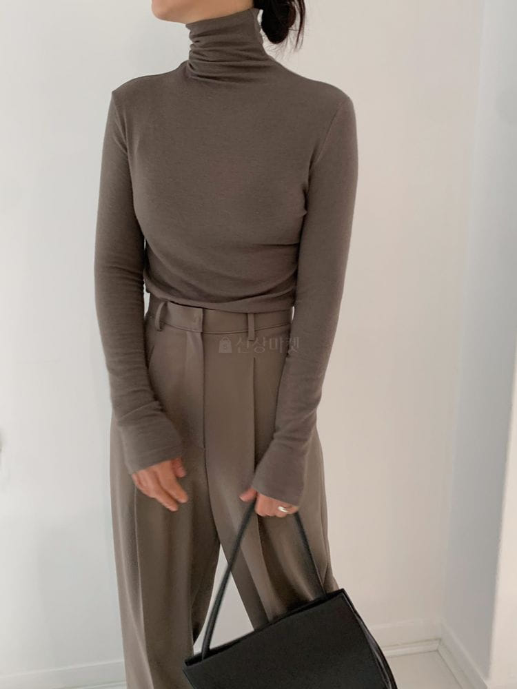UNDERSTANDING - Korean Children Fashion - #Kfashion4kids - Post Turtleneck Tee - 4