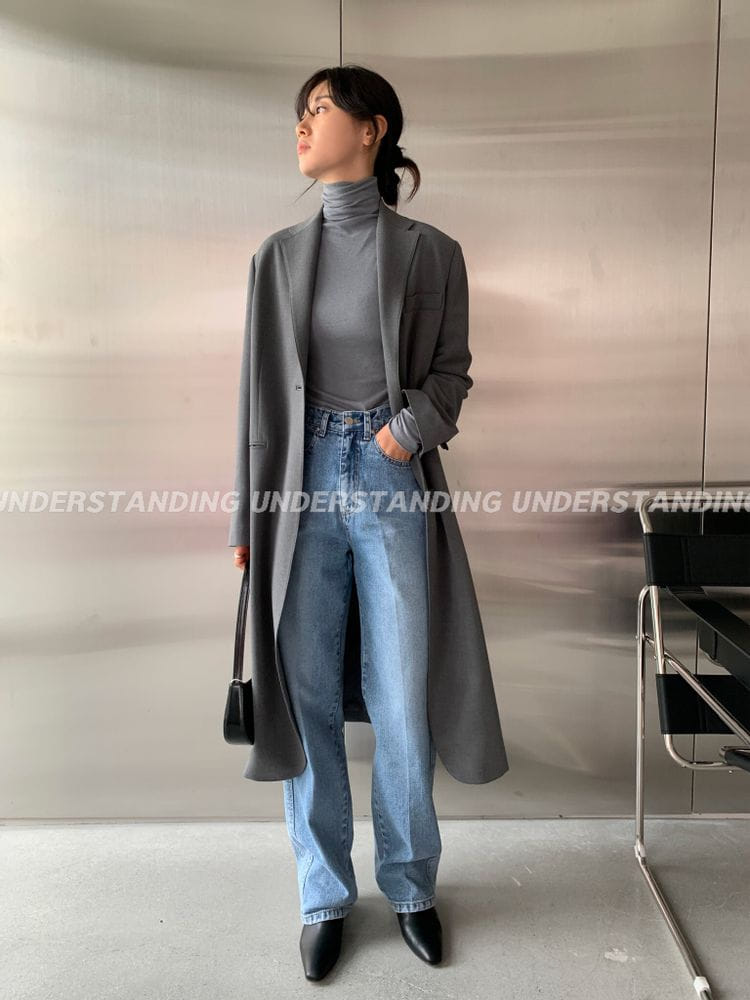 UNDERSTANDING - Korean Children Fashion - #Kfashion4kids - Post Turtleneck Tee - 6