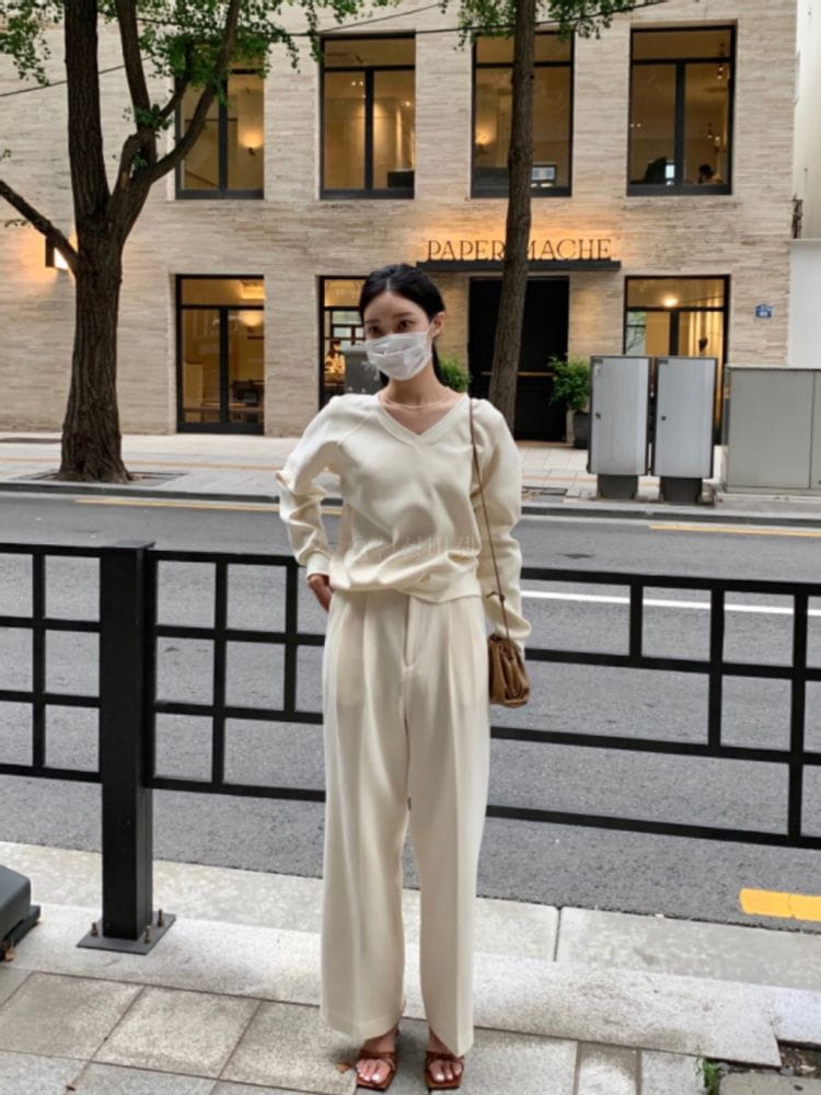UNDERSTANDING - Korean Children Fashion - #Kfashion4kids - Waffle Tuck Pants - 6