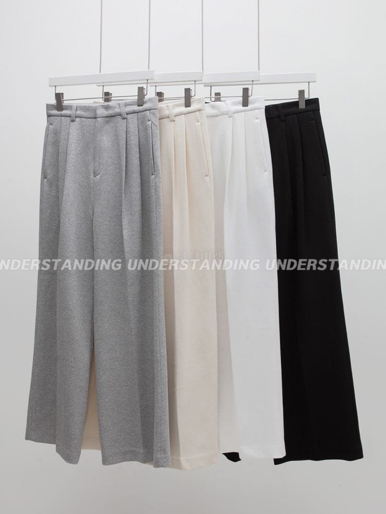 UNDERSTANDING - Korean Children Fashion - #Kfashion4kids - Waffle Tuck Pants - 8