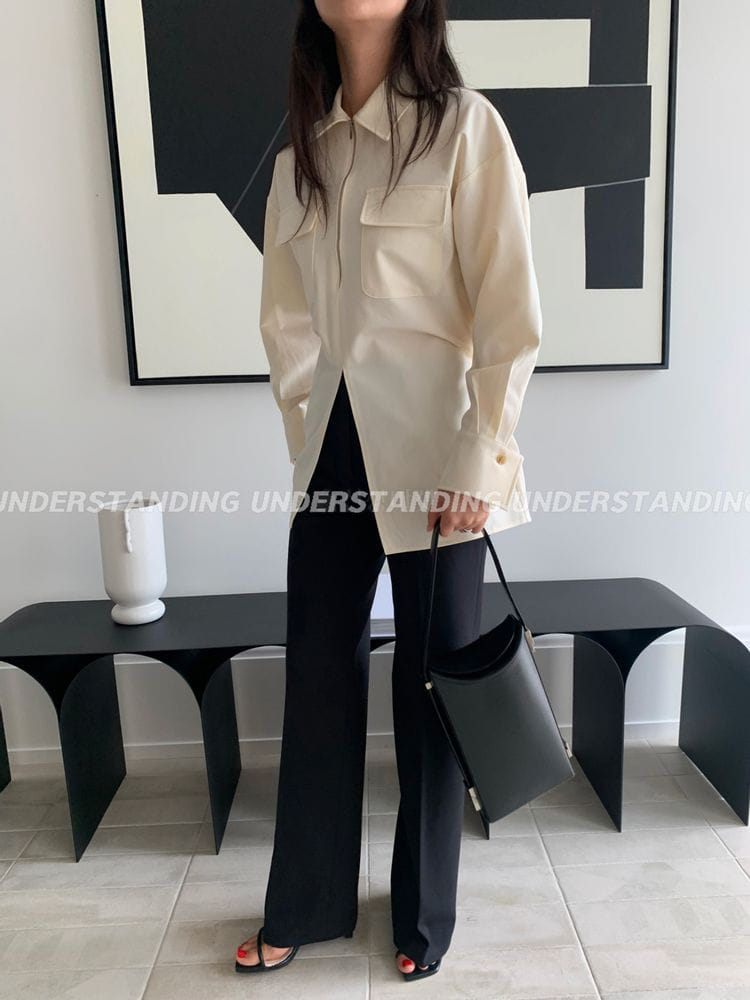 UNDERSTANDING - Korean Children Fashion - #Kfashion4kids - Open Zipper Blouse - 6