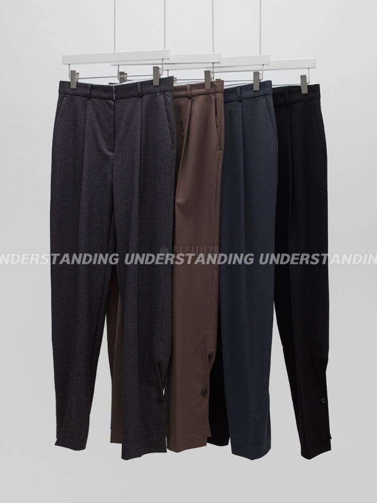 UNDERSTANDING - Korean Children Fashion - #Kfashion4kids - Unbalance Slit Pants - 4