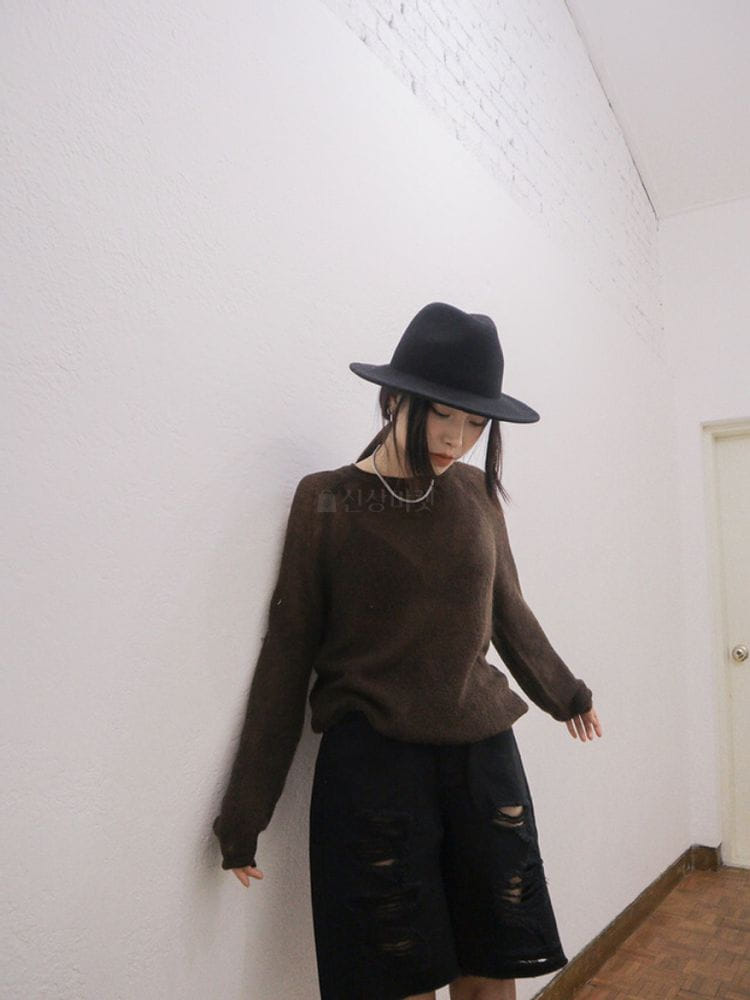 UNDERSTANDING - Korean Children Fashion - #Kfashion4kids - See Through Round Knit - 7