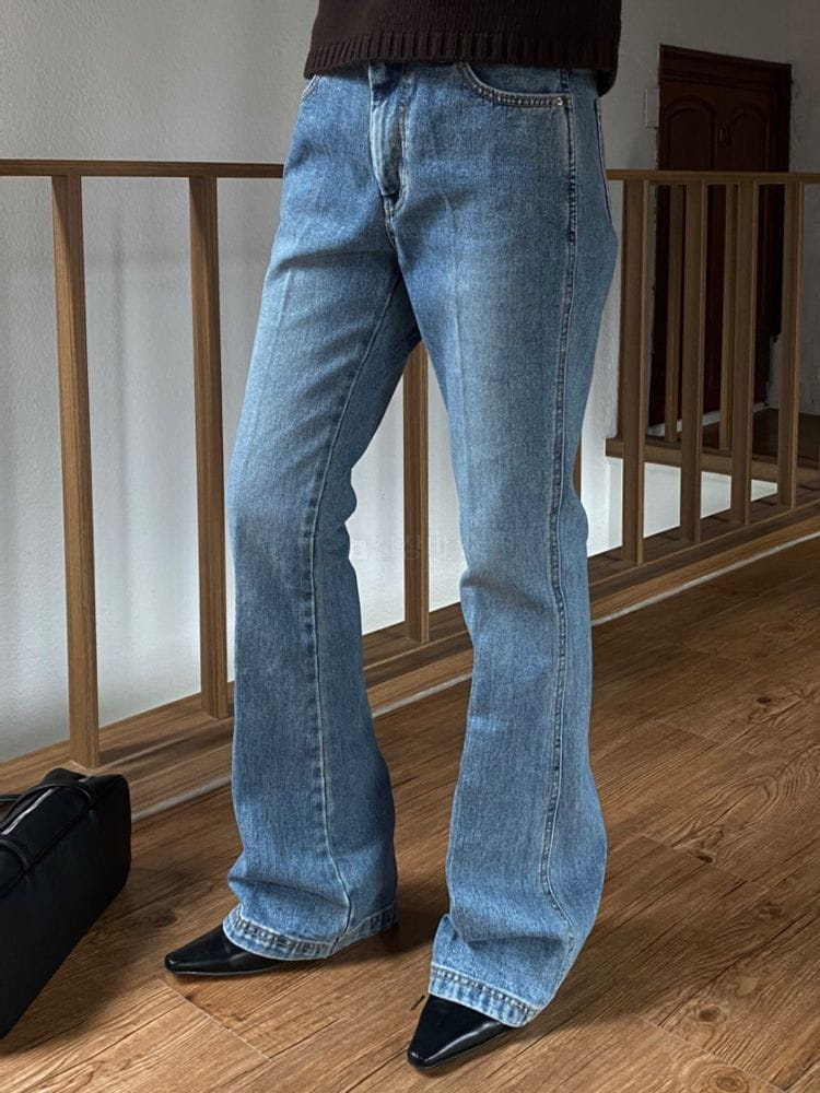 UNDERSTANDING - Korean Children Fashion - #Kfashion4kids - Bootscut Jeans