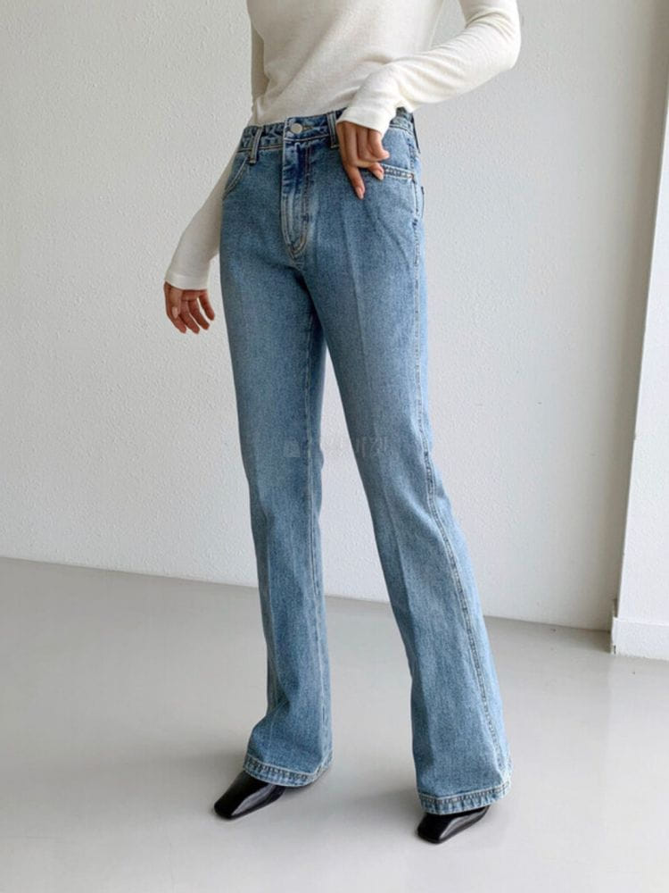 UNDERSTANDING - Korean Children Fashion - #Kfashion4kids - Bootscut Jeans - 2