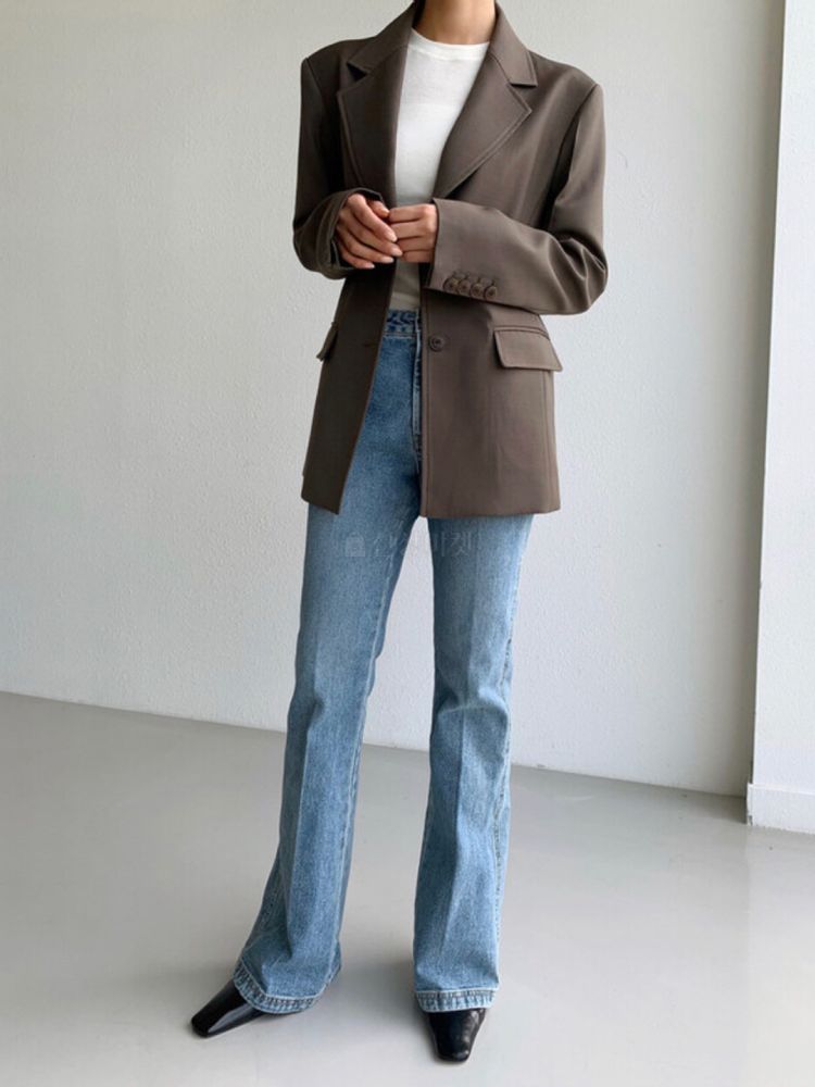 UNDERSTANDING - Korean Children Fashion - #Kfashion4kids - Bootscut Jeans - 3