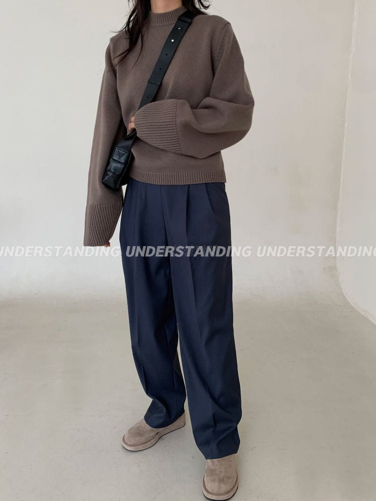 UNDERSTANDING - Korean Children Fashion - #Kfashion4kids - Volume Round Knit - 11