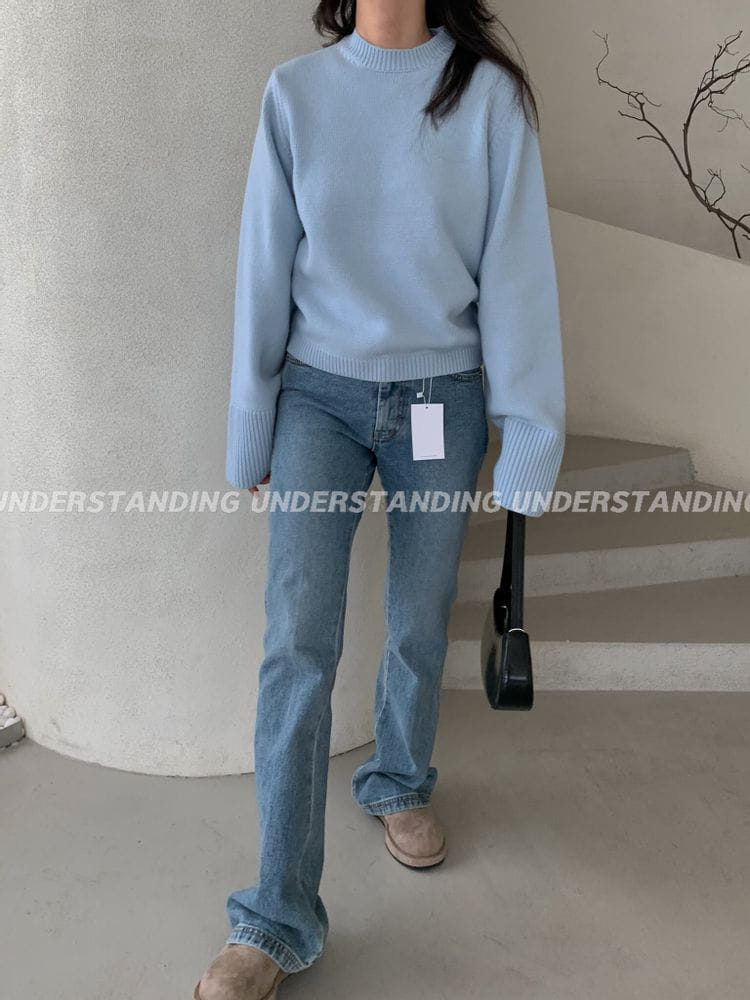UNDERSTANDING - Korean Children Fashion - #Kfashion4kids - Volume Round Knit - 2