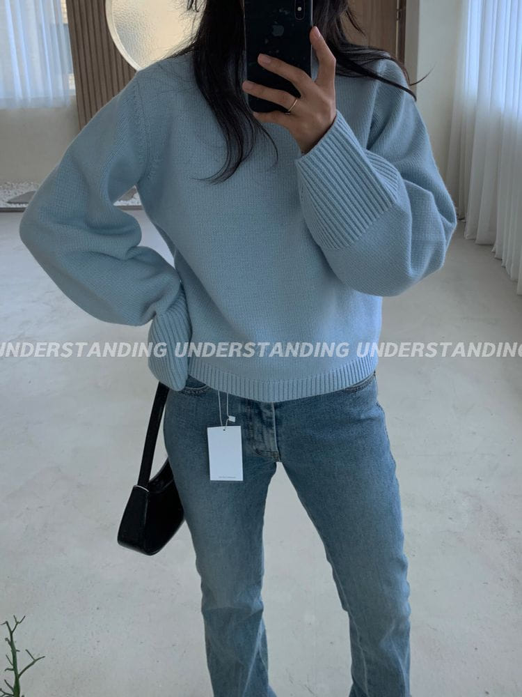 UNDERSTANDING - Korean Children Fashion - #Kfashion4kids - Volume Round Knit - 5