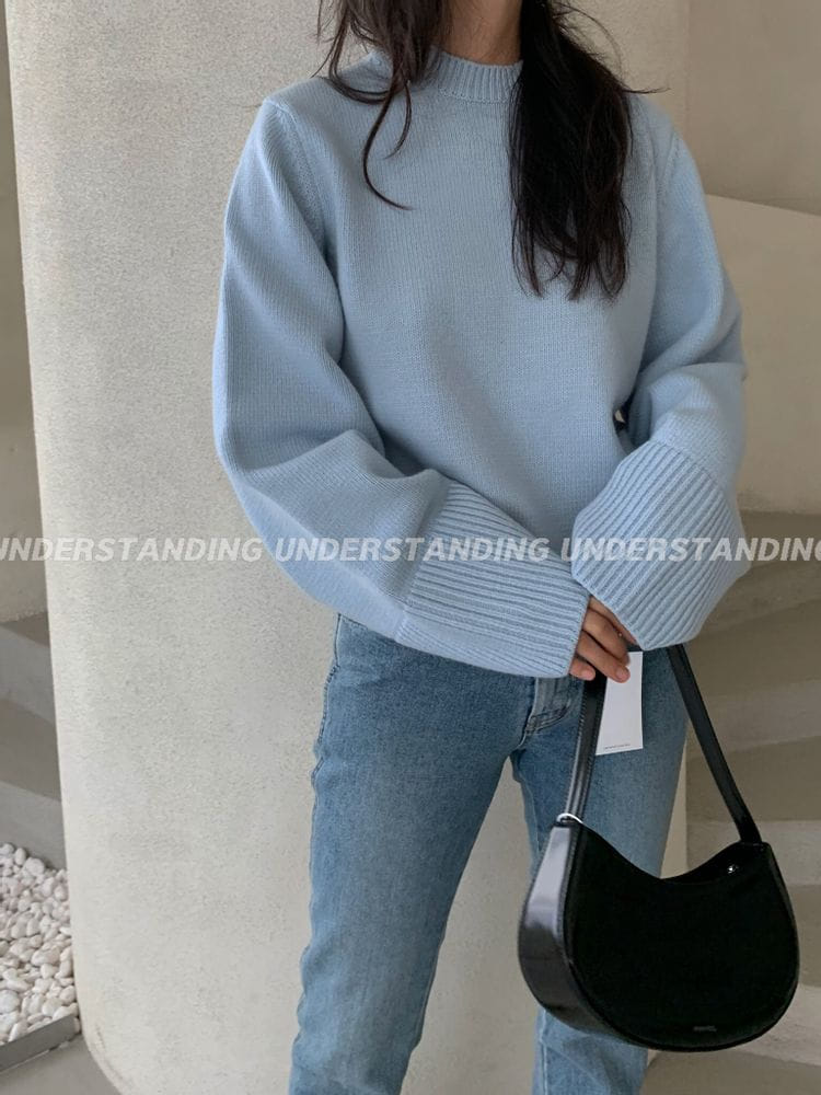 UNDERSTANDING - Korean Children Fashion - #Kfashion4kids - Volume Round Knit - 6