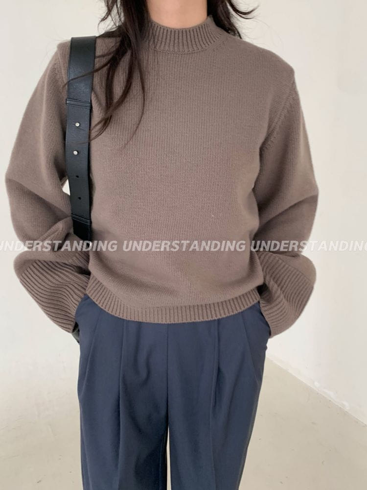 UNDERSTANDING - Korean Children Fashion - #Kfashion4kids - Volume Round Knit - 8