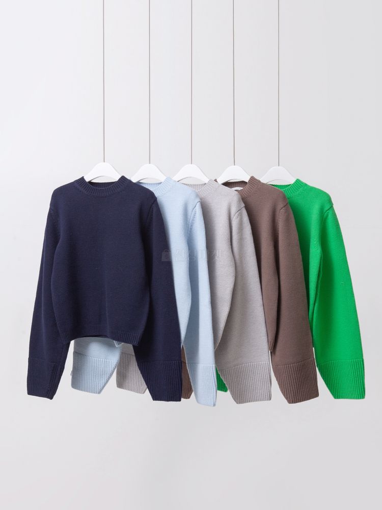 UNDERSTANDING - Korean Children Fashion - #Kfashion4kids - Volume Round Knit - 9