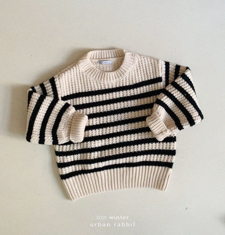 URBAN RABBIT - Korean Children Fashion - #Kfashion4kids - Stripes Knit - 2