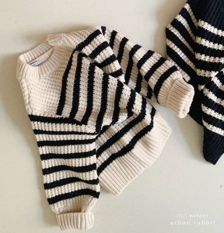URBAN RABBIT - Korean Children Fashion - #Kfashion4kids - Stripes Knit - 3